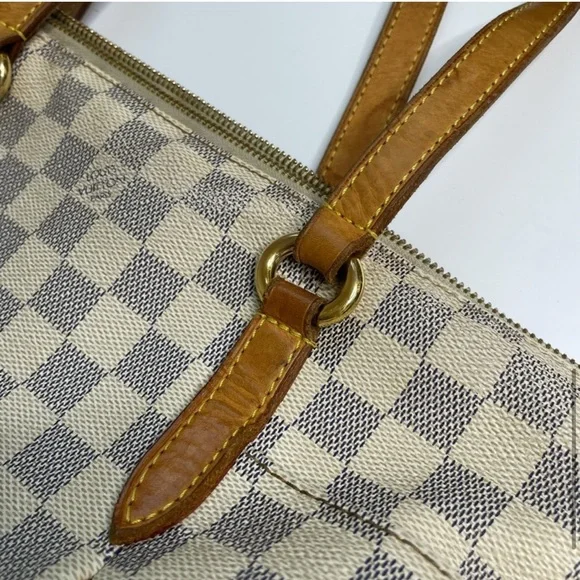 🤩authentic Louis Vuitton Damier Azur Totally tote PM - Picture 5 of 15
